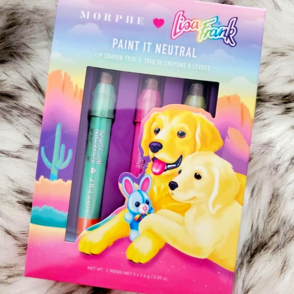 Morphe Lisa Frank Lip Crayon Trio